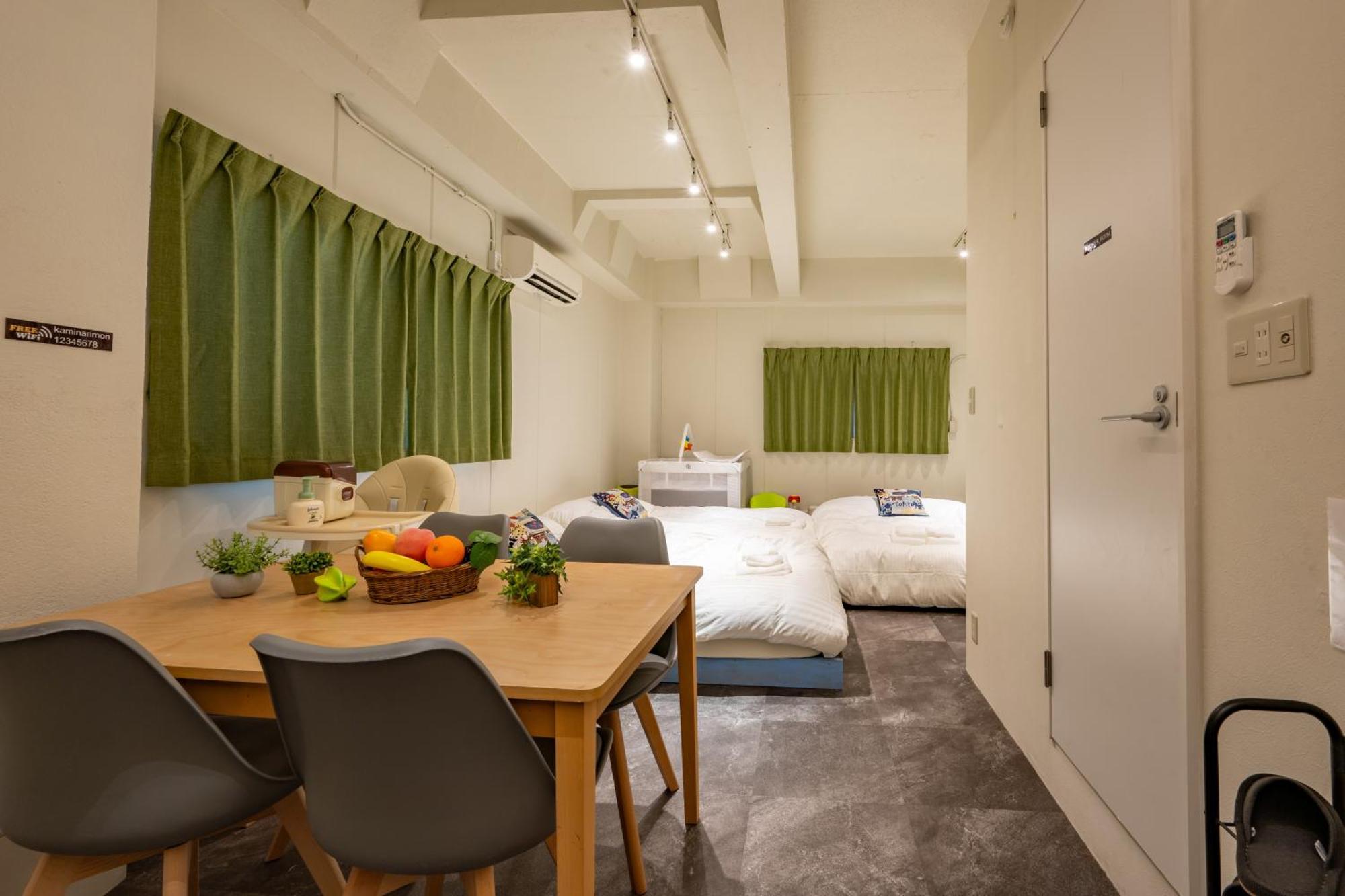 Thunder Hotel -雷門サンダーホテル- 浅草駅から徒歩5分 ベビー用品付き ファミリーも歓迎 大人8名もok!! 東京都 外观 照片